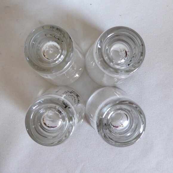 RESTORATION HARDWARE EYE CHART SHOT GLASS SET OF 4 NOVELTY BARWARE - Picture 5 of 7